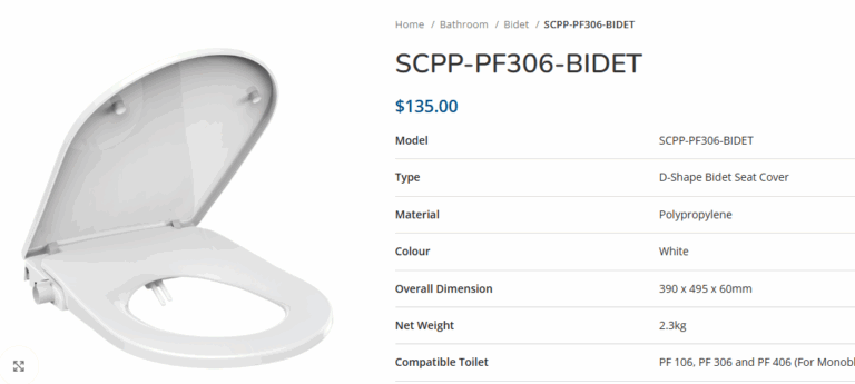 Bidet Toilet: The Future of Modern Hygiene in Singapore